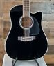 Ef381dx Takamine String Acoustic Electric Black New In Box Free Ship