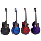 Eft4136851347588oa Acoustic Guitar Workmanship Basswood Body Gig Bag Picks Strap