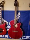 Eg440c-stry Takamine Acoustic Electric Guitar Flamed Red Maple