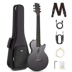 Enya 711731912615 Nova Go Sp1 Acoustic Guitar Carbon Fiber Black New