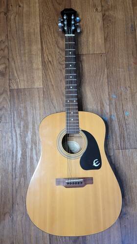 Pr-100 Epiphone 44s3 Guitar Pr-100/na Pr100 100 Acoustic Made In Indonesia