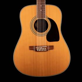 54epi002 Epiphone Used Dr-212 Natural 12-string Acoustic Guitar With Gig Bag