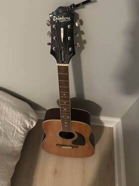 Dr500 Epiphone 711106260518 Masterbilt M Nat Used Without Case Acoustic Guitar