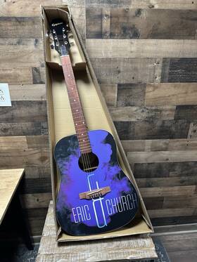 Pr-150 Epiphone 711106313177 Eric Church Acoustic Guitar Graphic Dreadnought 2020