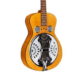 Epiphone 711106316826 Used Dobro Hound Dog Deluxe Round Neck - Vintage Brown