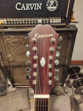 Aj2812s Epiphone 2002 12 String Acoustic Guitar
