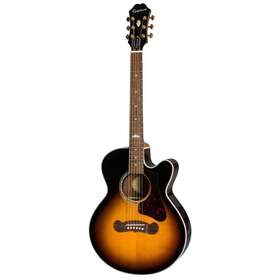 Eejpvsgh3 Epiphone Ej-200 Coupe Acoustic-electric Guitar Vintage Sunburst