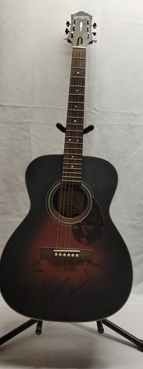 Ef-500mvs Epiphone Ef500mvs Nitty Gritty Dirt Band Signed - Acoustic 6 String Guitar