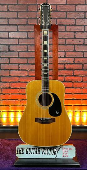 Epi-ft565-0310-u Epiphone Ft-565 Excellente-12 Vintage 70s 12 String Dreadnaught Acoustic Gui