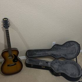 Epiphone Ft-13osb Ft-130 Caballero Golden Sunburst Includes Tkl Guitar Case
