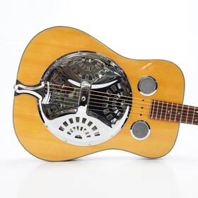51376 Epiphone Md-30 Resonator Acoustic Guitar With Original Case #51376