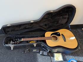 Dr-90 Epiphone Pr-90 Dr-90/n Limited Edition 2010s - Natural With Hard Case