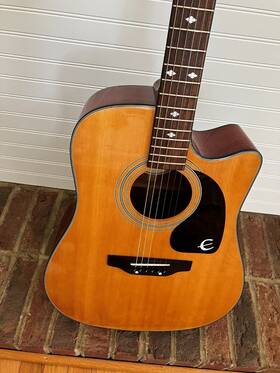 Pr350cena Epiphone Acoustic Electric By Gibson