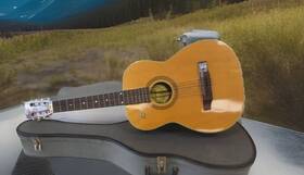 Fl-70 Espana 1960 S Acoustic Guitar Made In Finland. With Case