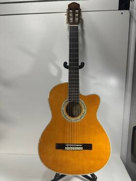 Esteban Dmi-259 Malaguena C-100 Classical Acoustic Electric Guitar P03052398