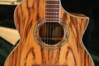 Ew20zwe Ibanez Exotic Wood Acoustic Guitar