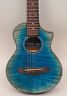 Ewp32fm-6269-u Ibanez Piccolo Acoustic Guitar Blue Burst