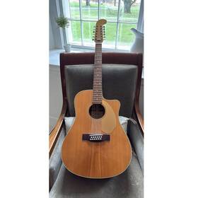 0118130512 Fender California Series 12-string Dreadnought Acoustic Guitar Spruce/rosewood