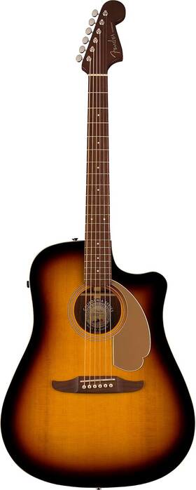 0970713503 Fender 6 String Acoustic Guitar Right-hand Sunburst