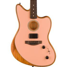 0972233156 Fender Acoustasonic Player Jazzmaster Acoustic-electric - Shell Pink