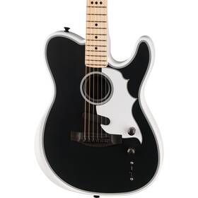 0972813117 Fender Jack White Triplesonic Acoustasonic Telecaster - Satin Arctic