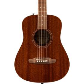 0974103121 Fender California Standard Redondo Mini Acoustic Guitar - Natural Sapele