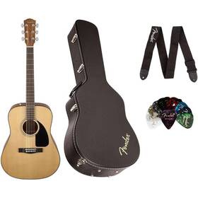 Cd-60 Fender 15686 Dreadnought V3 Acoustic Guitar Natural With Case