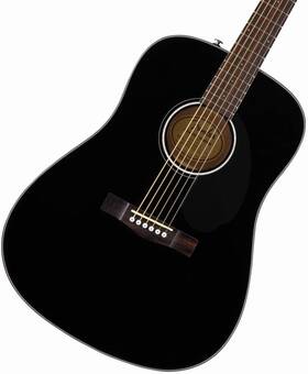 970110006 Fender Cd-60s Dreadnought Acoustic Guitar With 2-year Warranty Black