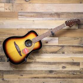 970722503 Fender Malibu Player Acoustic-electric Guitar Sunburst U258521