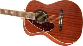 971757022 Fender Tim Armstrong Hellcat Concert Acoustic Guitar Natural Walnut Lefty