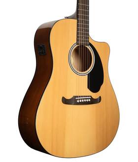 Acoustic2323 Fender Pre-owned Fa-125ce With Skb Acoustic Guitar