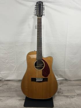 Cd-140sce-12 Fender Nat Wc 12 String Acoustic W Hard Case