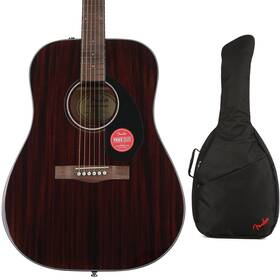 Cd60smgigbagbn Fender Cd-60s All Mahogany Acoustic Guitar And Gig Bag - Natural