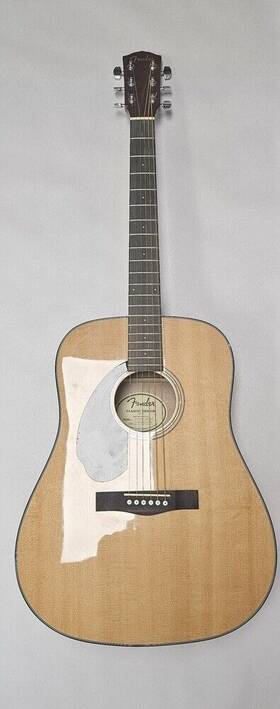 Cd-60s Fender Dc-60s Lh / Nat Acoustic Guitar
