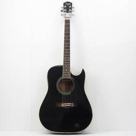 Dg-27sce Fender Dg-27sce/bk Black 6 String Acoustic Guitar With Hard Case - Made In Korea