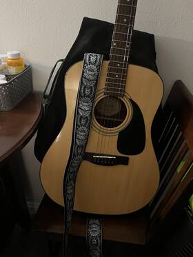 Dq-60 Fender Guitar Nat Acoustic