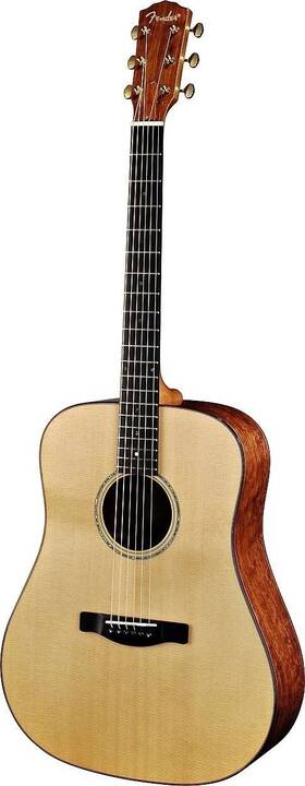 Esd-10 Fender Rare Mint Ensenada Acoustic Guitar With Original Hsc