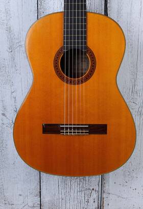 Fc-10 Fender Vintage Classical Acoustic Guitar Made In Japan With Chipboard Case