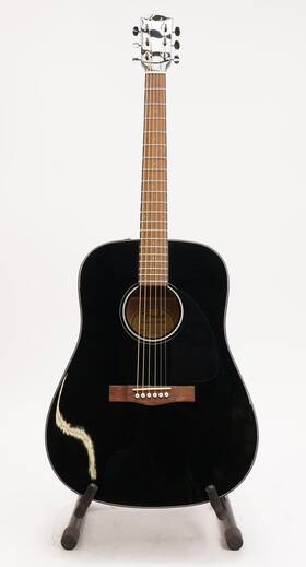 Fen0970110206 Fender Cd-60 Dreadnought V3 6-string Acoustic Guitar With Case Black