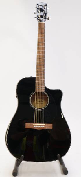 Fen0970113006 Fender Cd-60sce Dreadnought 6-string Acoustic Guitar Right-hand Black