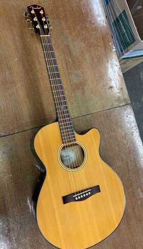 Gdc100-sce Fender Gcd100-sce Great Guitar In Very Fine Condition From Korea