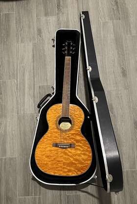 Gd0300 Fender Acoustic Guitar With Case