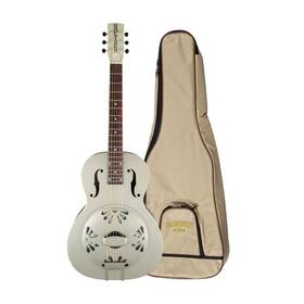 Fender Gre2717013000 K3 Gretsch G9201 Honey Dipper 6 String Right Handed Resonator Guitar Bundle