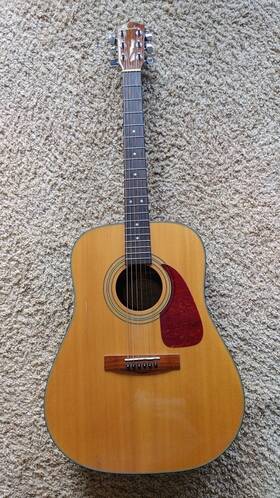 Guitar-dg21s Fender Acoustic Nat