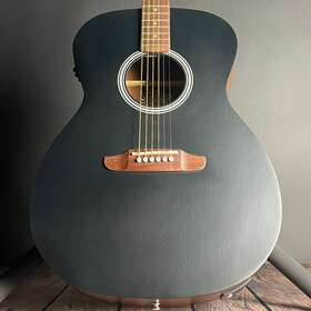 Iwa2307217 Fender Monterey Standard Acoustic Walnut Fingerboard- Black Top