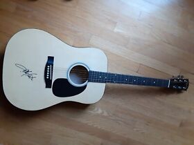 Sa150 Fender Squire Acoustic Guitar-signed By Toby Keith
