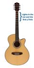 Fg-5a Fretlight 5 Wired Acoustic 855851005373