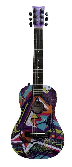 Fado200-050924-ww First Act Musician 30 Inch Purple Acoustic Guitar Starter Child