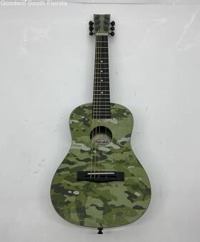 Fg1611 First Act Green Camouflage 6-string Right-handed Acoustic Guitar