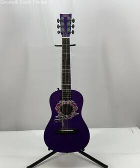 Fg3708 First Act Discovery Purple 6-string Beginners Kids Acoustic Guitar